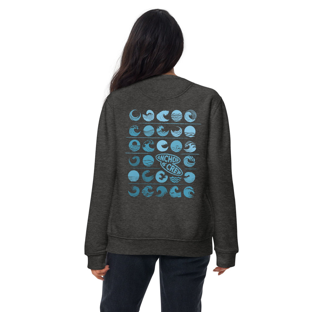 Sweat-shirt en coton biologique « Surf n Waves »