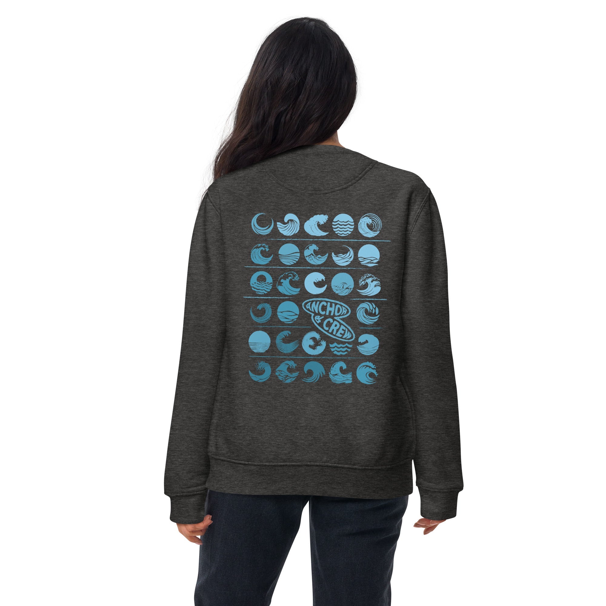 Sweat-shirt en coton biologique « Surf n Waves »