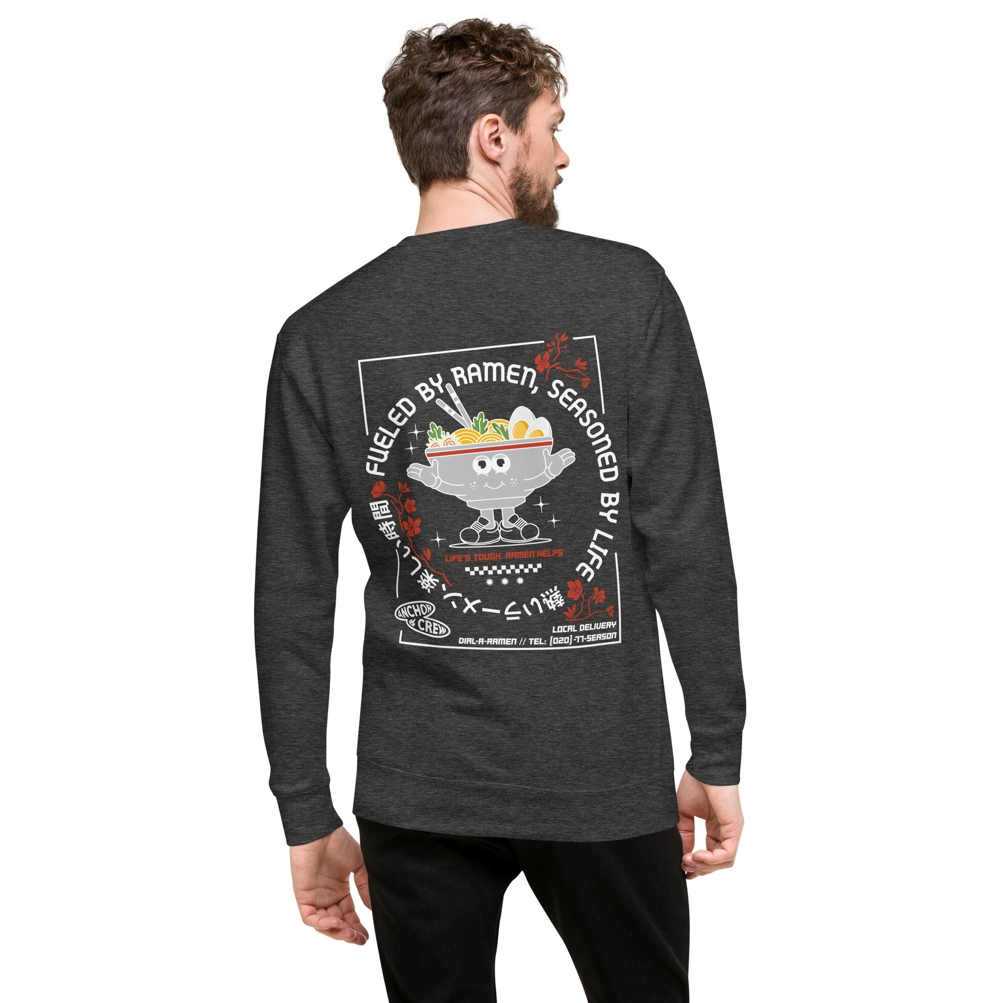 Sweat-shirt en coton biologique Ramen House Dial-A-Local