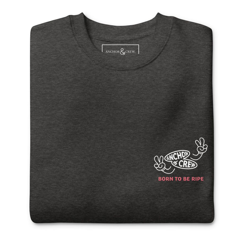Sweatshirt en coton biologique local Ripe Avocado Dial-A-Local