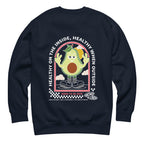Sweatshirt en coton biologique local Ripe Avocado Dial-A-Local
