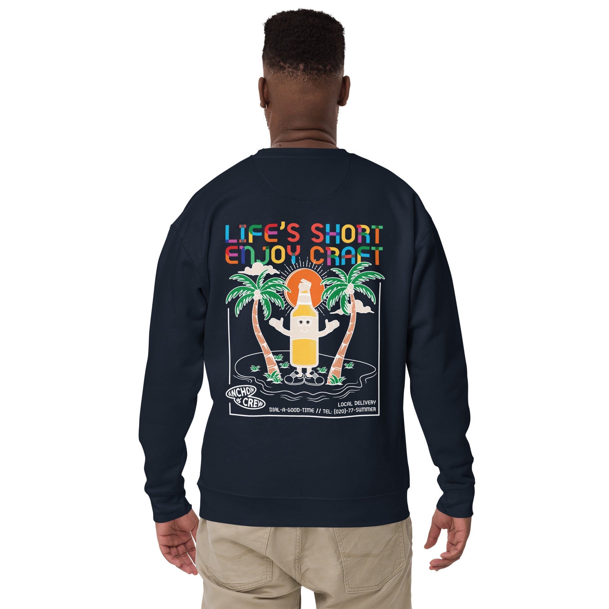 Enjoy Craft Sweat-shirt en coton biologique Dial-A-Local