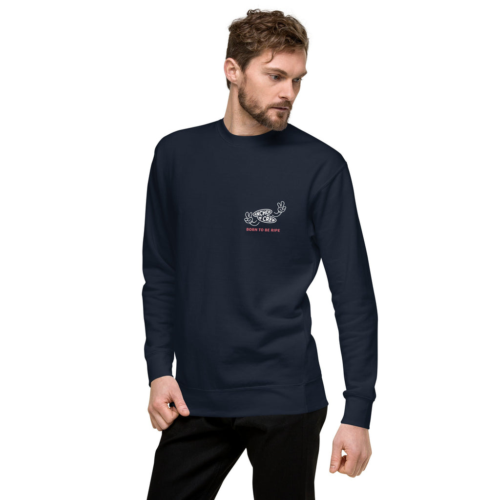 Sweatshirt en coton biologique local Ripe Avocado Dial-A-Local