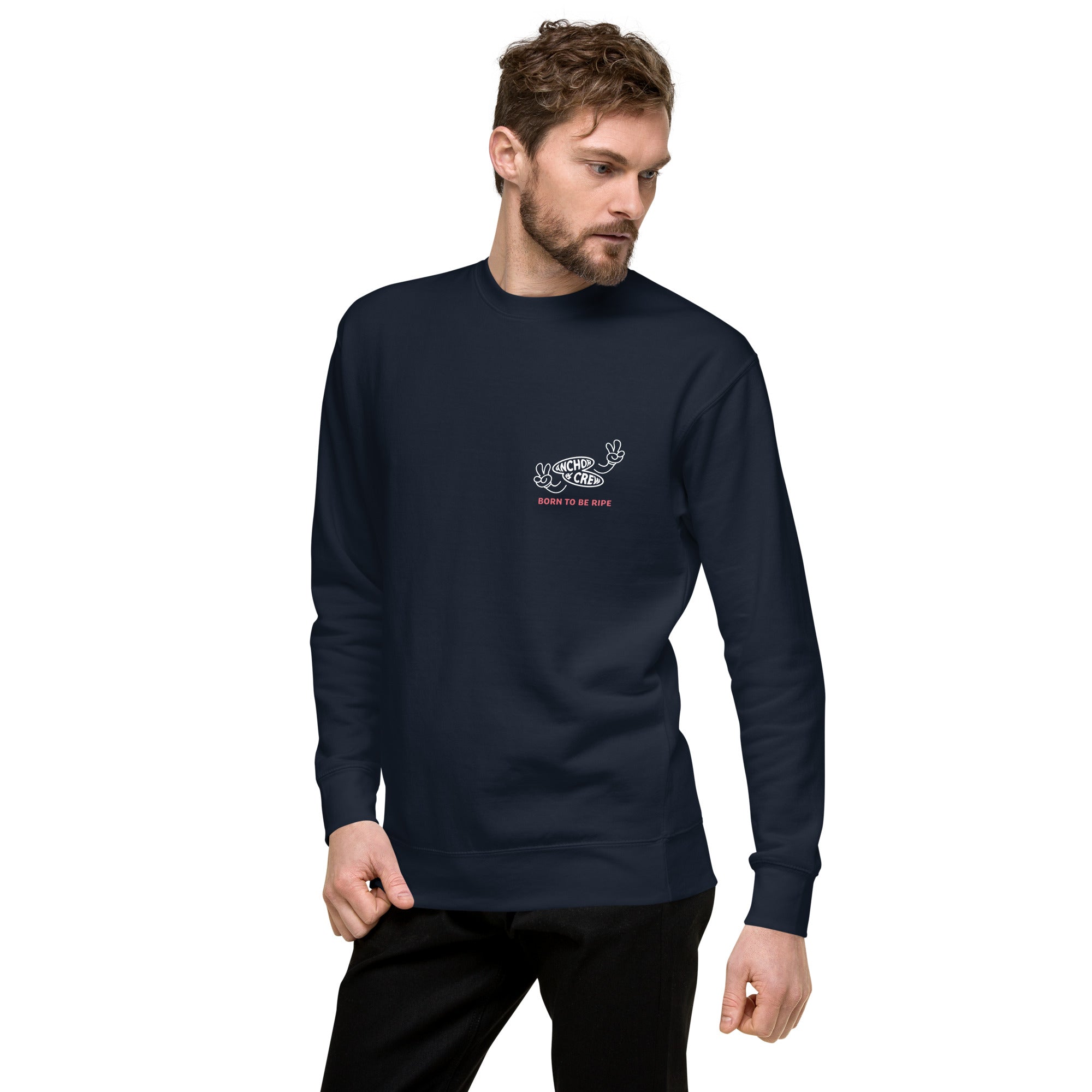 Sweatshirt en coton biologique local Ripe Avocado Dial-A-Local