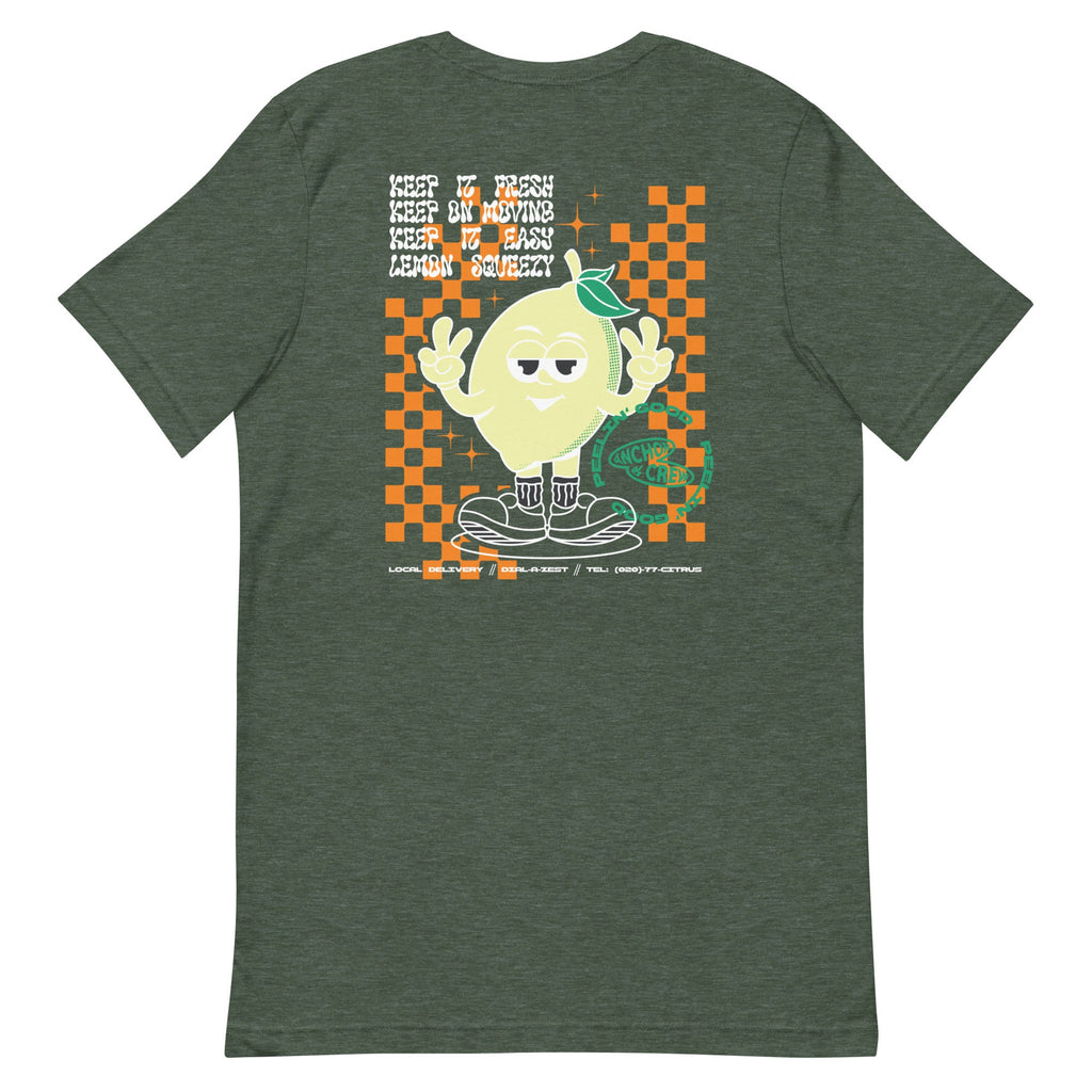 T-shirt en coton biologique Lemon Fresh Dial-A-Local