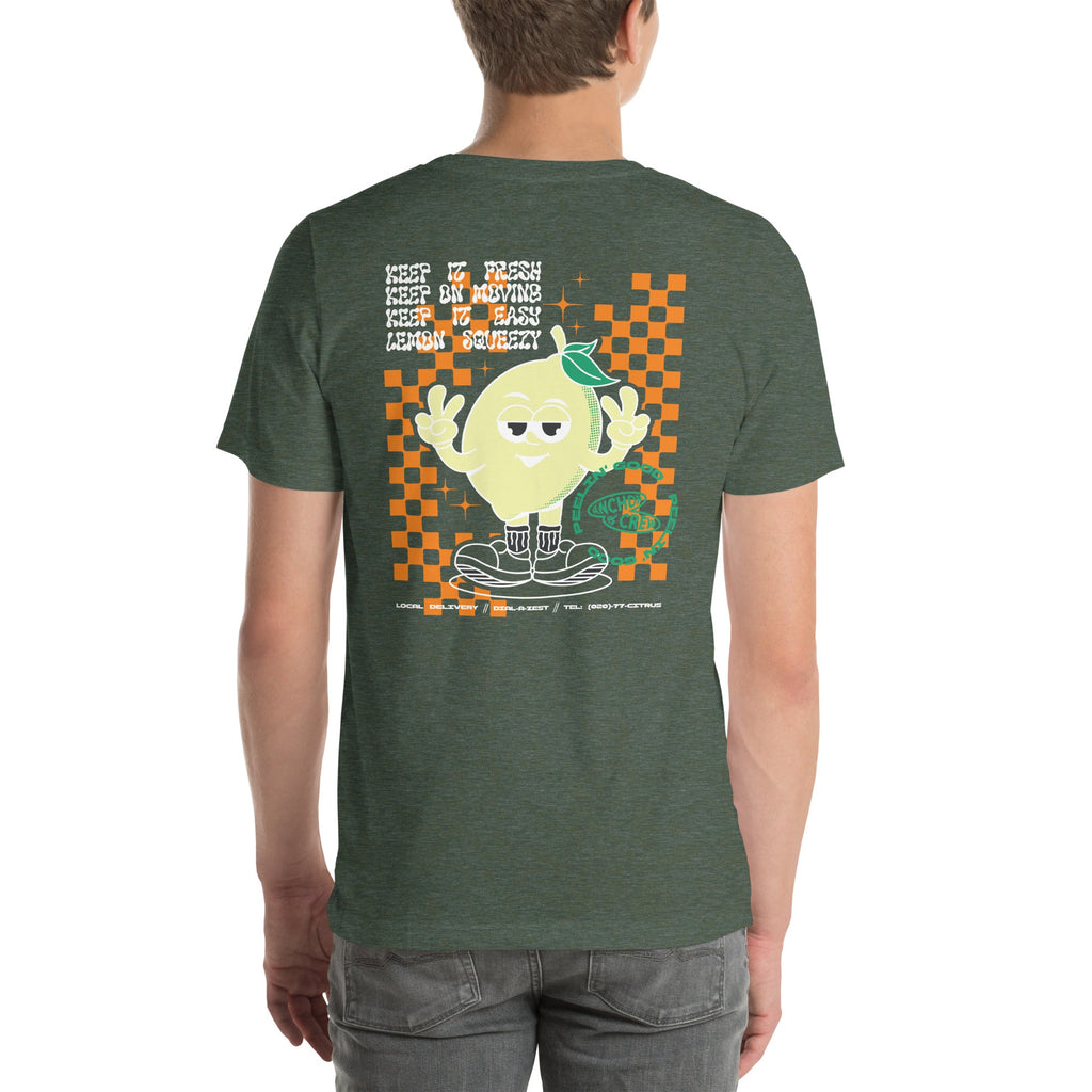 T-shirt en coton biologique Lemon Fresh Dial-A-Local