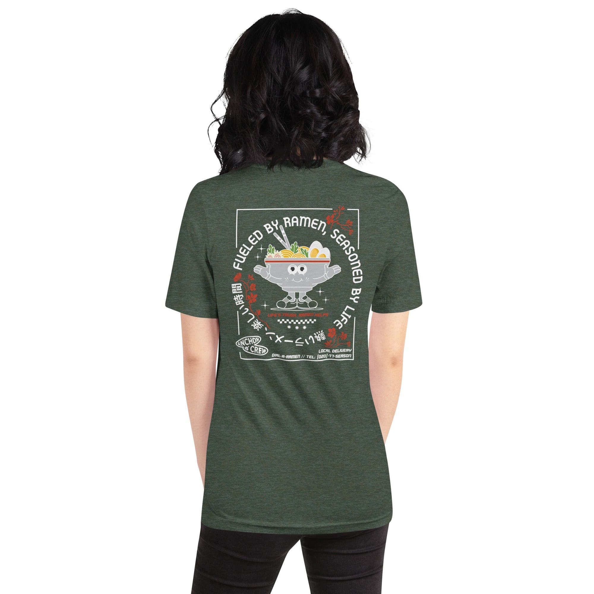 T-shirt en coton biologique Ramen House Dial-A-Local