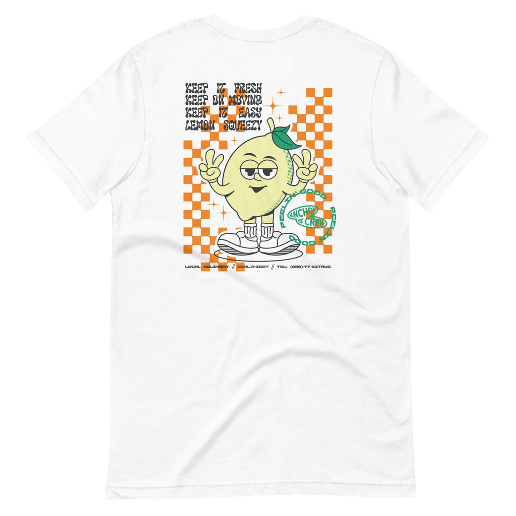 T-shirt en coton biologique Lemon Fresh Dial-A-Local