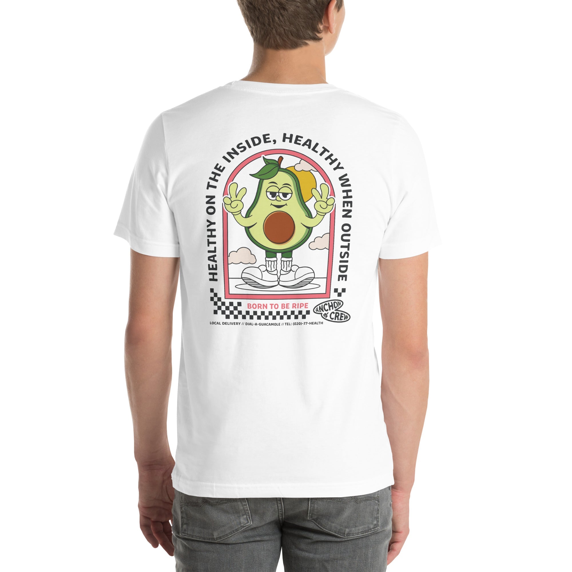 T-shirt en coton biologique Ripe Avocado Dial-A-Local